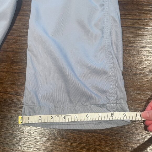 Madewell Sz 00 Neale Straight-Leg Pant Drapeweave Overcast Slate Blue Gray NI613 - Picture 11 of 13